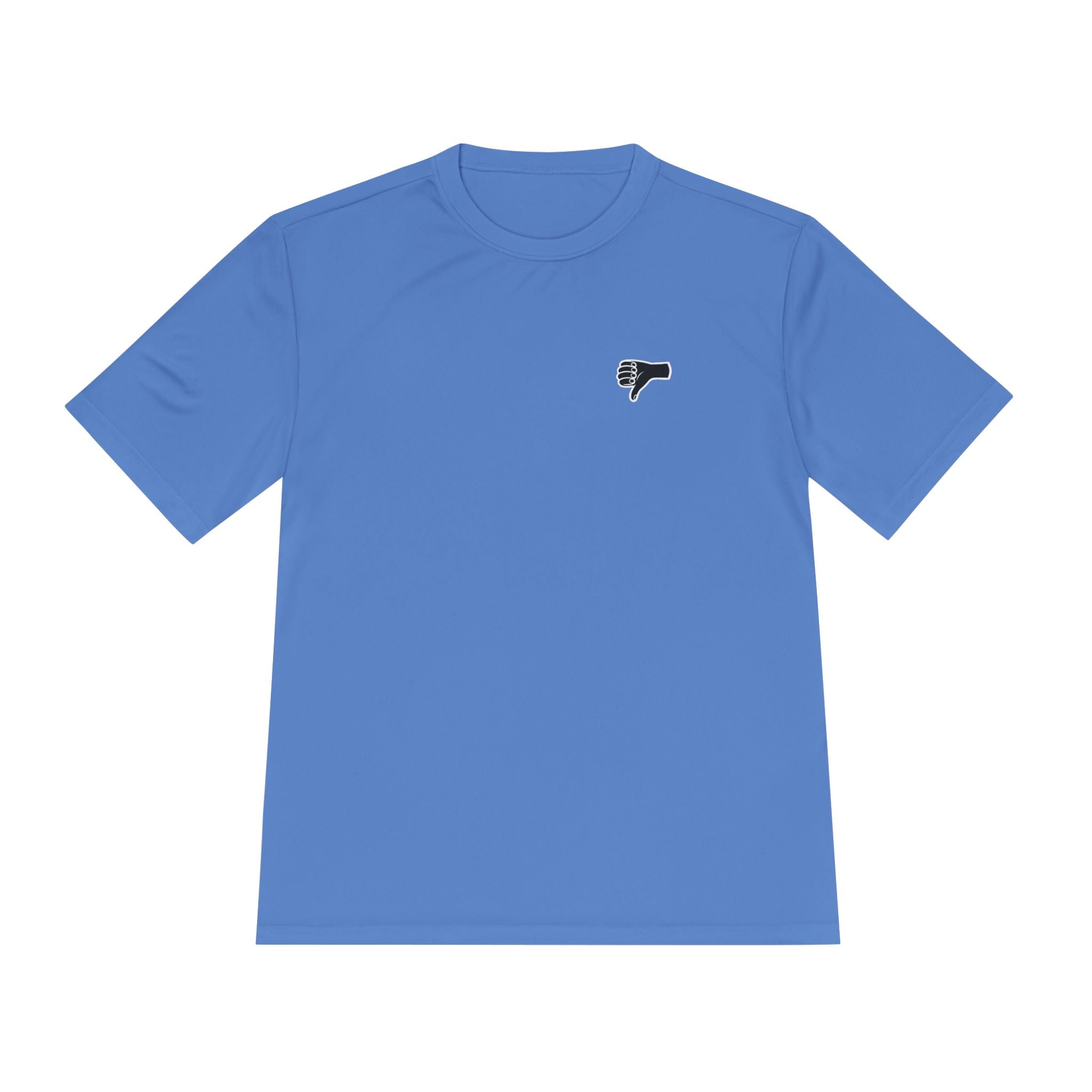 The AIR DRY thumbs down shirt.