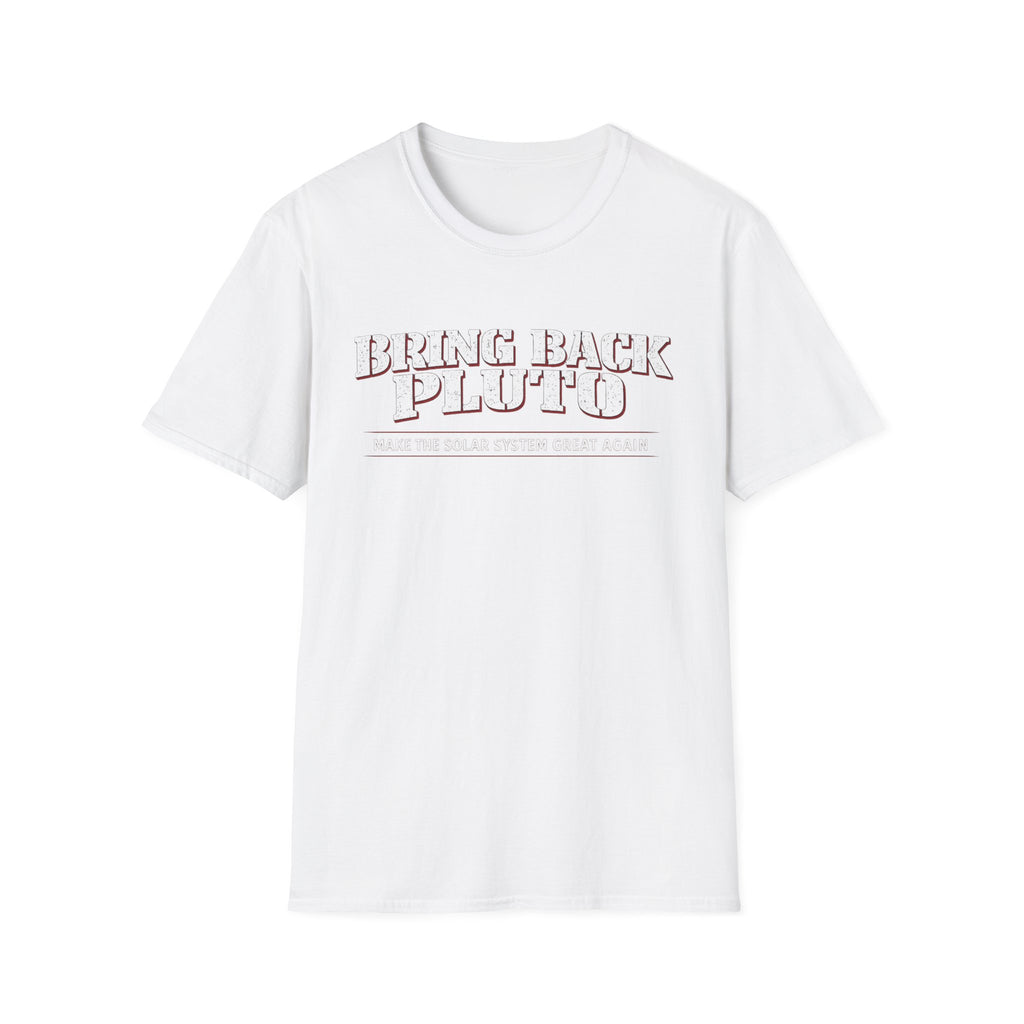 Bring Back Pluto T-Shirt — Retro Planetary Space Tee