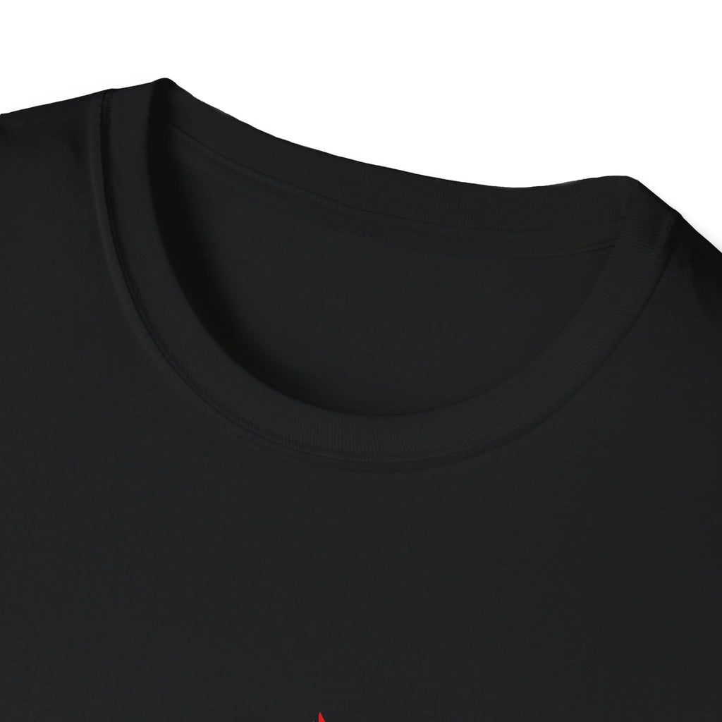 T‑Shirt — Small Red Eagle Chest Logo Tee