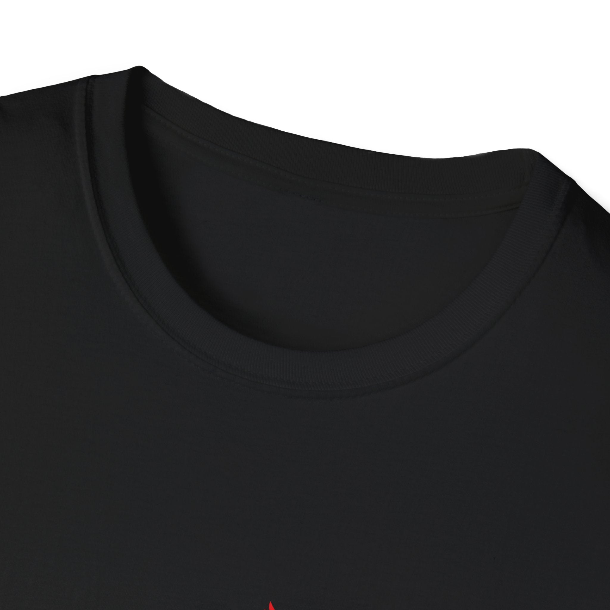 T‑Shirt — Small Red Eagle Chest Logo Tee