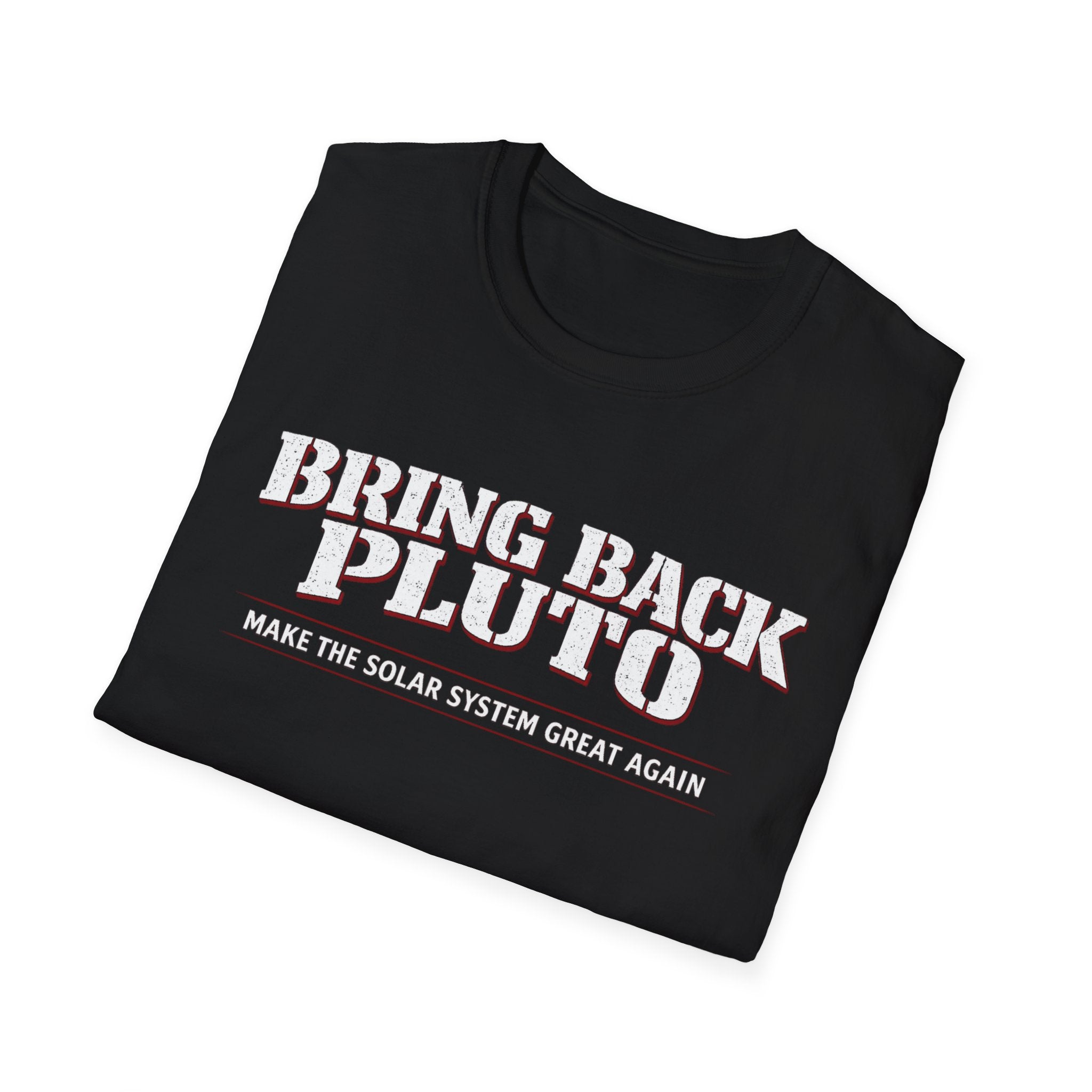 Bring Back Pluto T-Shirt — Retro Planetary Space Tee