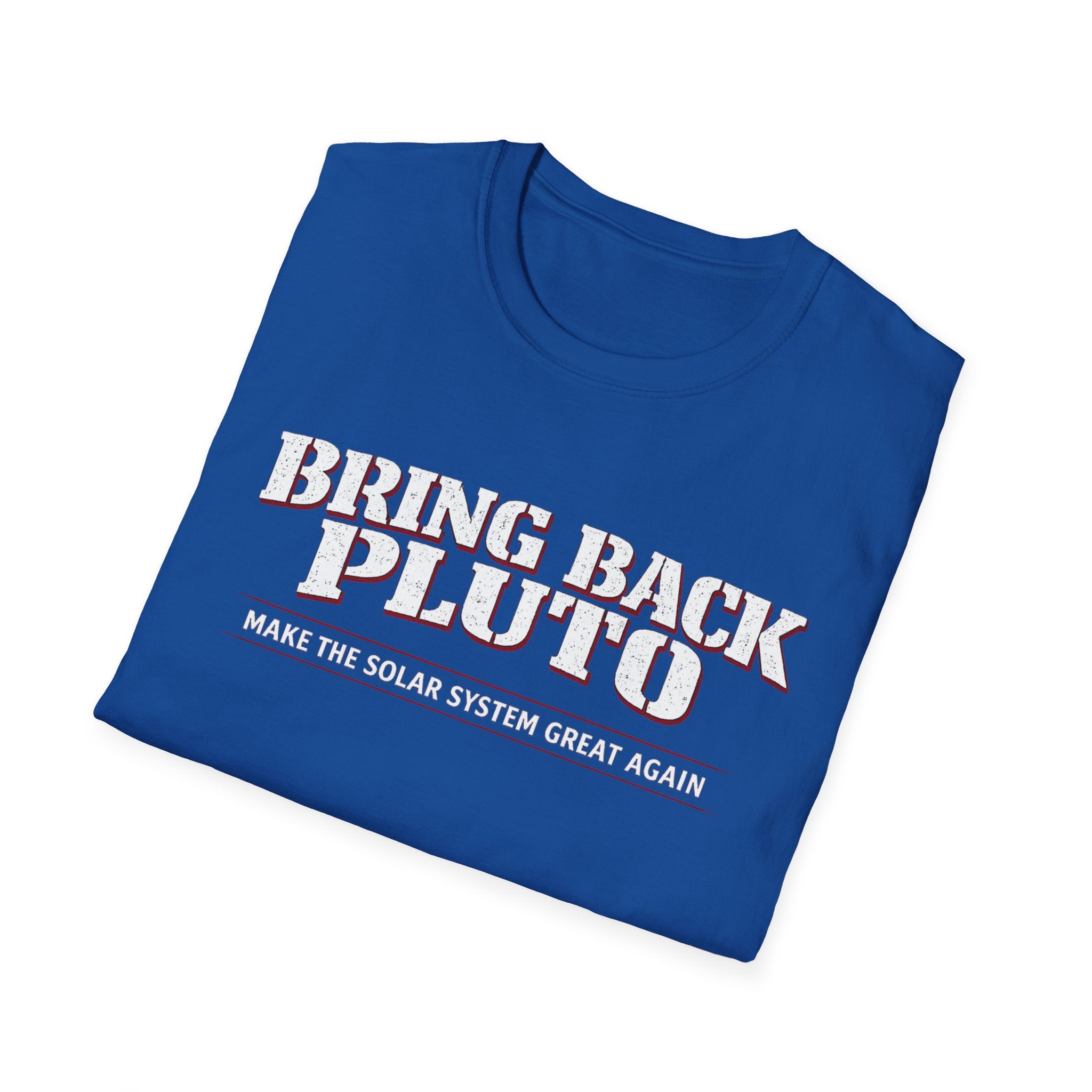 Bring Back Pluto T-Shirt — Retro Planetary Space Tee
