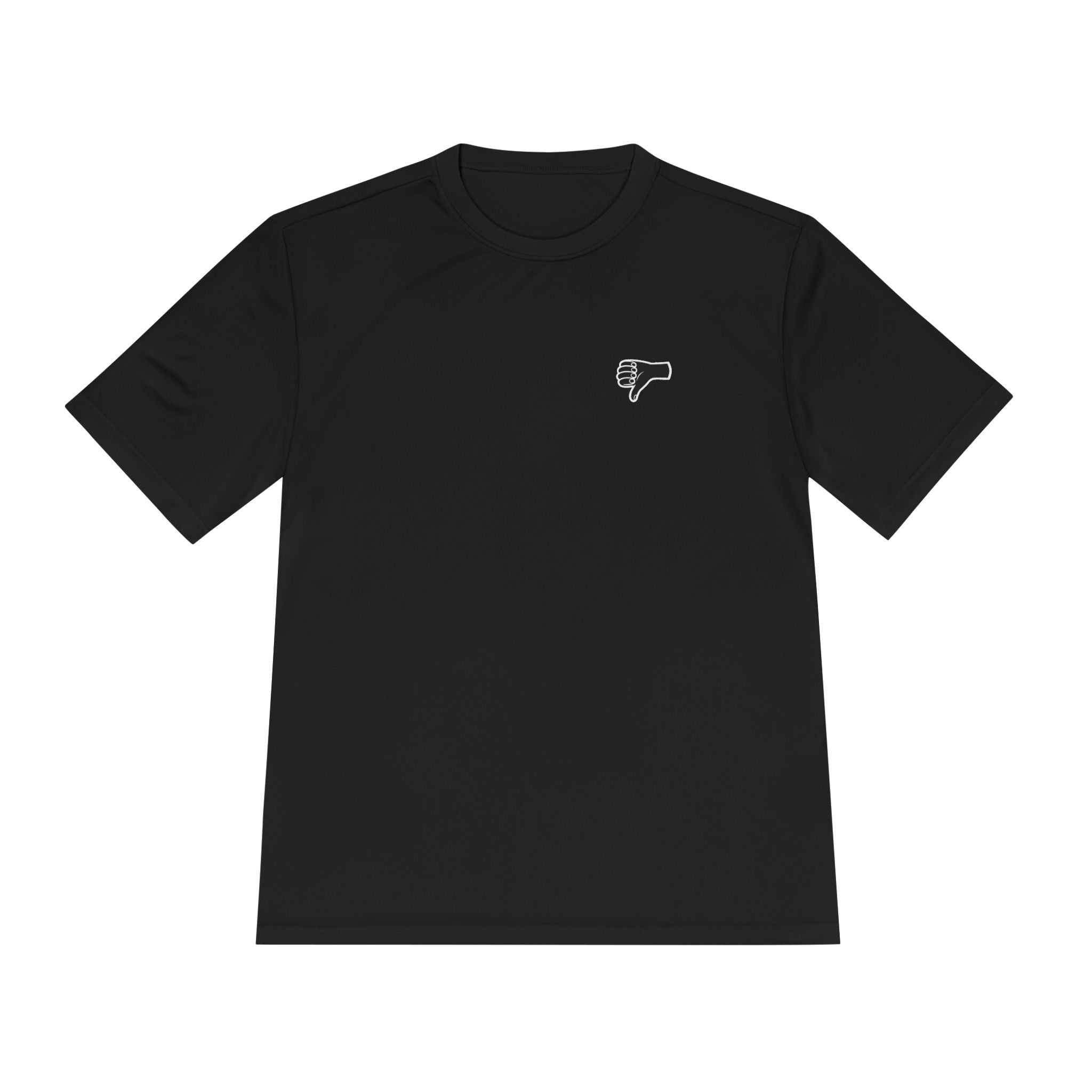The AIR DRY thumbs down shirt.
