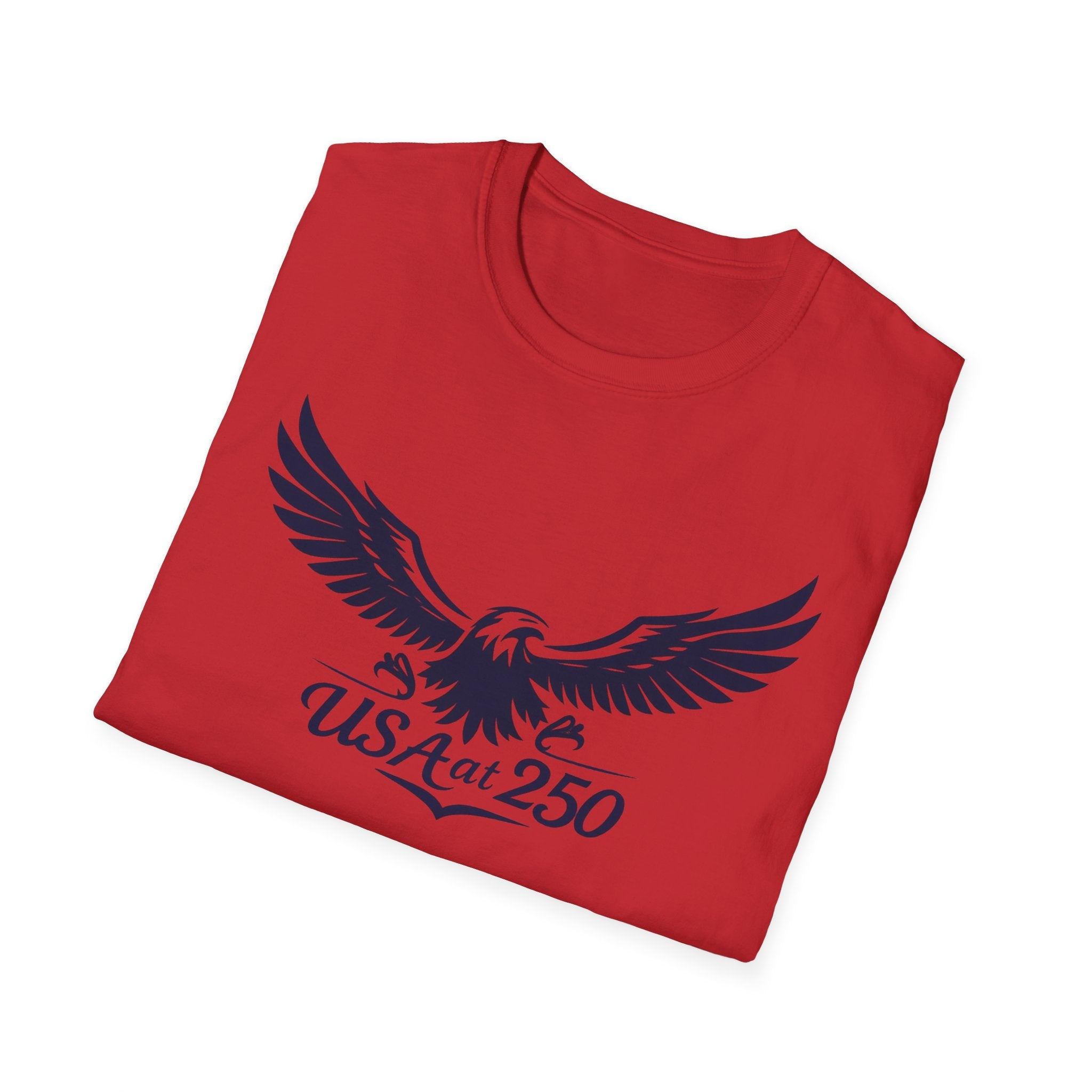 USA at 250 Eagle Lightweight T-Shirt — Patriotic 250th Anniversary Tee