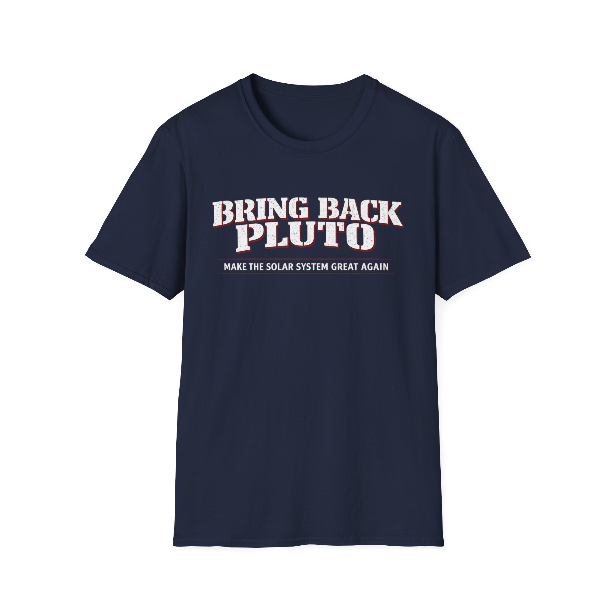 Bring Back Pluto T-Shirt — Retro Planetary Space Tee
