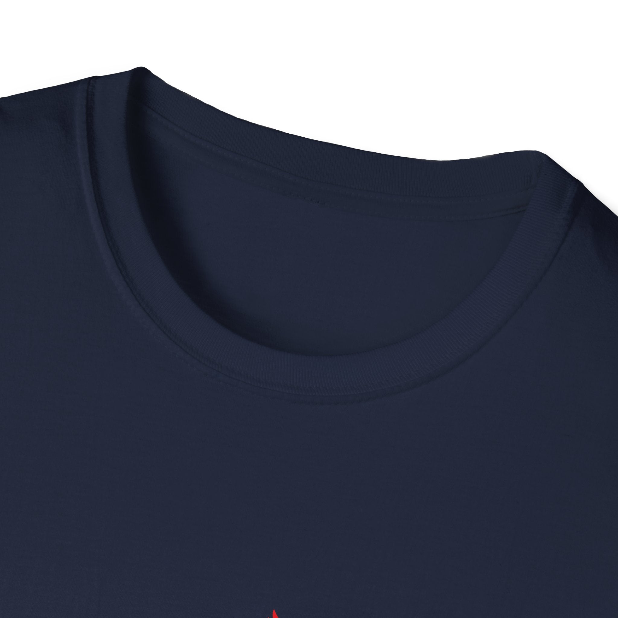 T‑Shirt — Small Red Eagle Chest Logo Tee