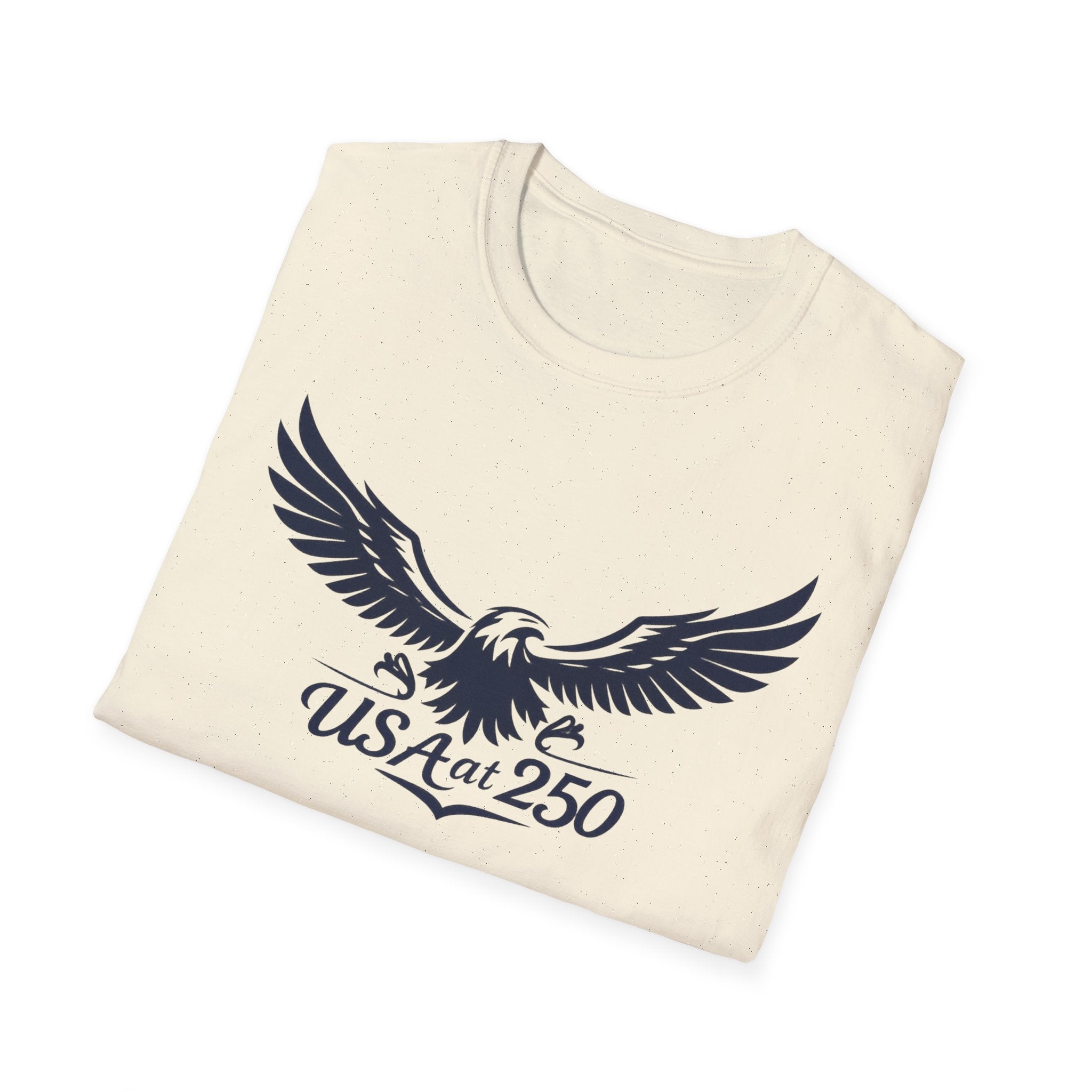 USA at 250 Eagle Lightweight T-Shirt — Patriotic 250th Anniversary Tee