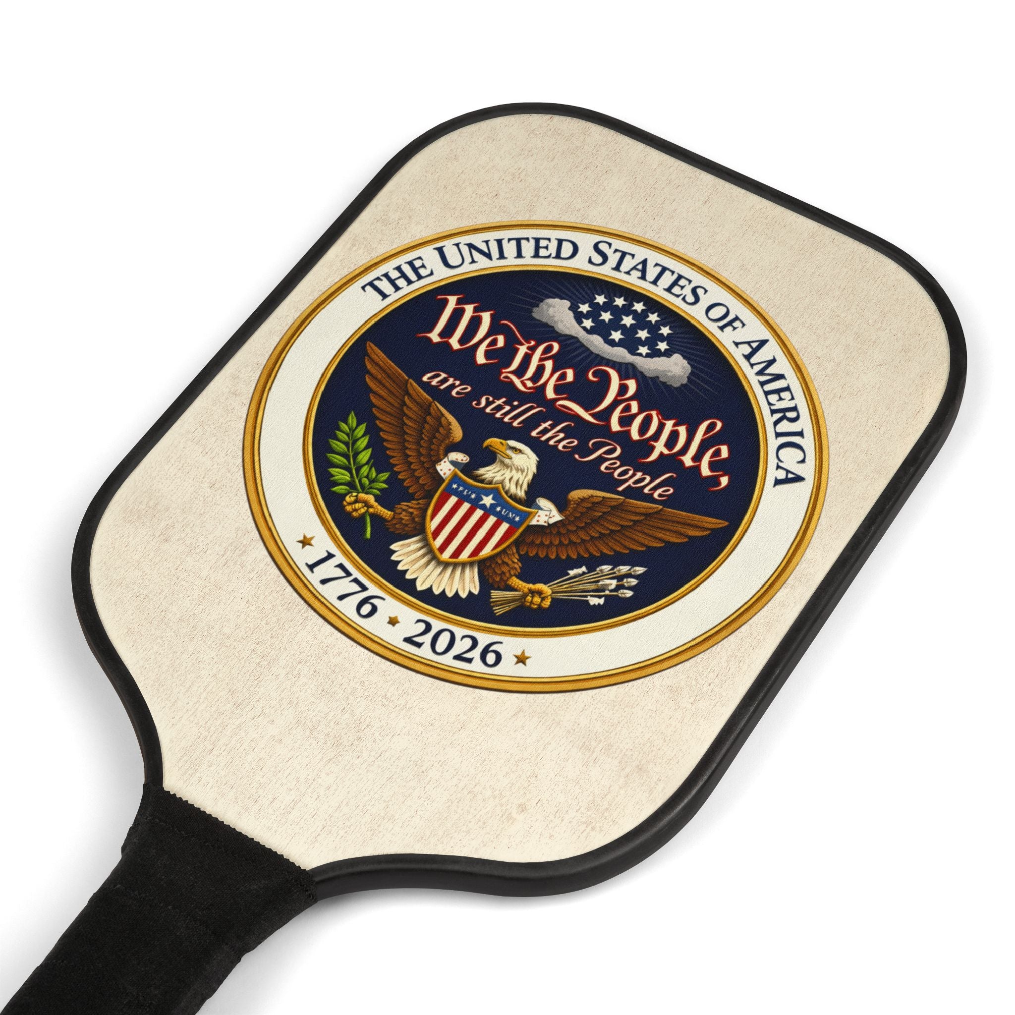 Patriotic 'We the People' Pickleball Paddle Set - 1776-2026 Anniversary Design