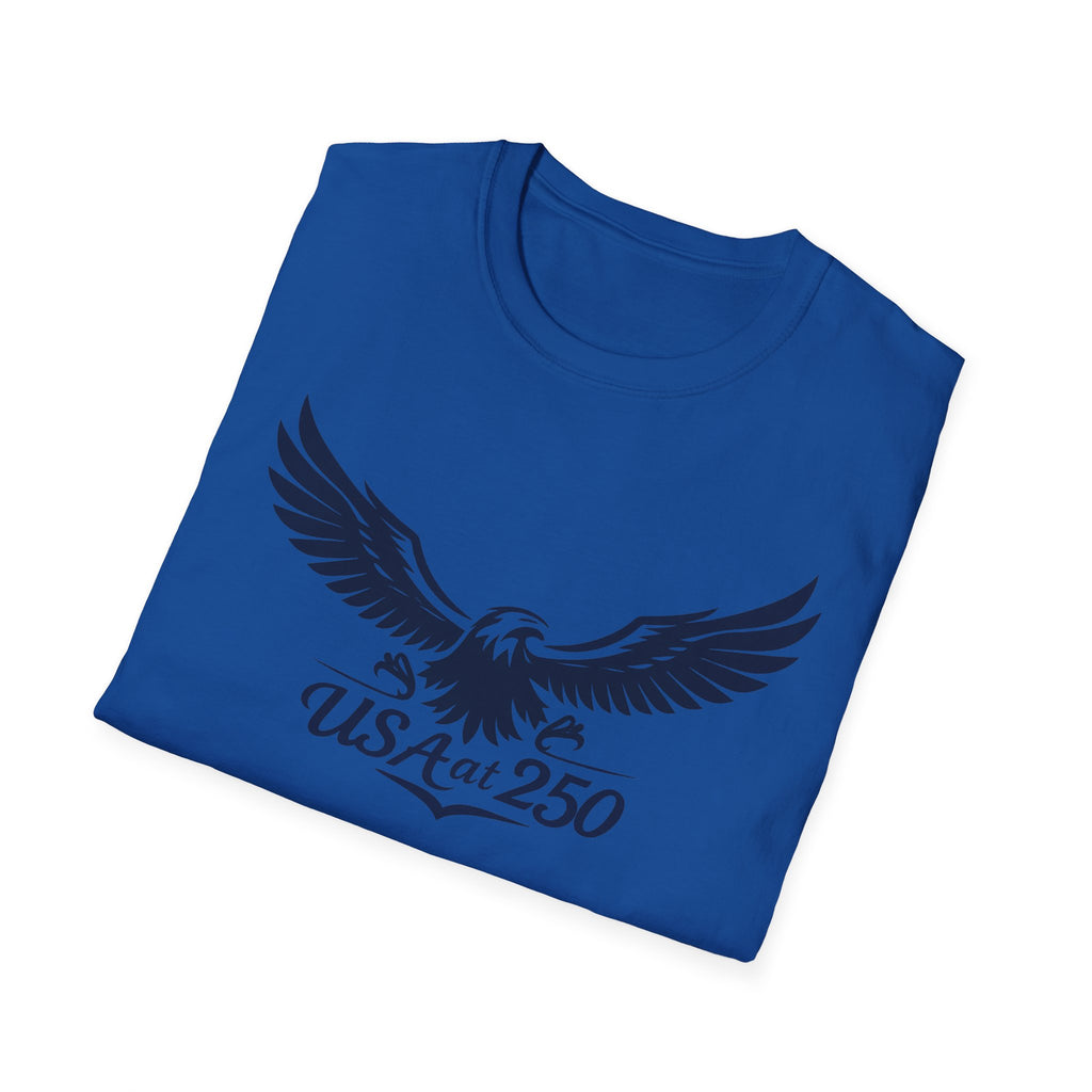 USA at 250 Eagle Lightweight T-Shirt — Patriotic 250th Anniversary Tee