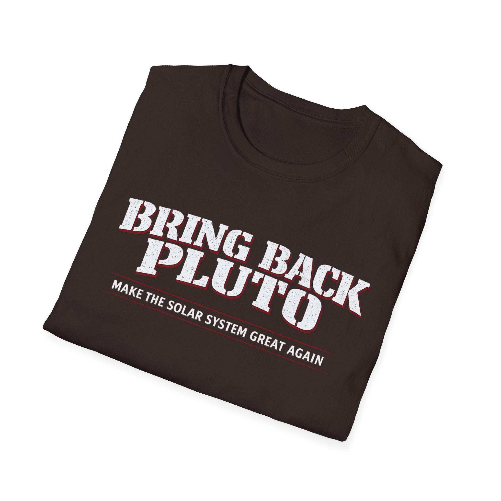 Bring Back Pluto T-Shirt — Retro Planetary Space Tee
