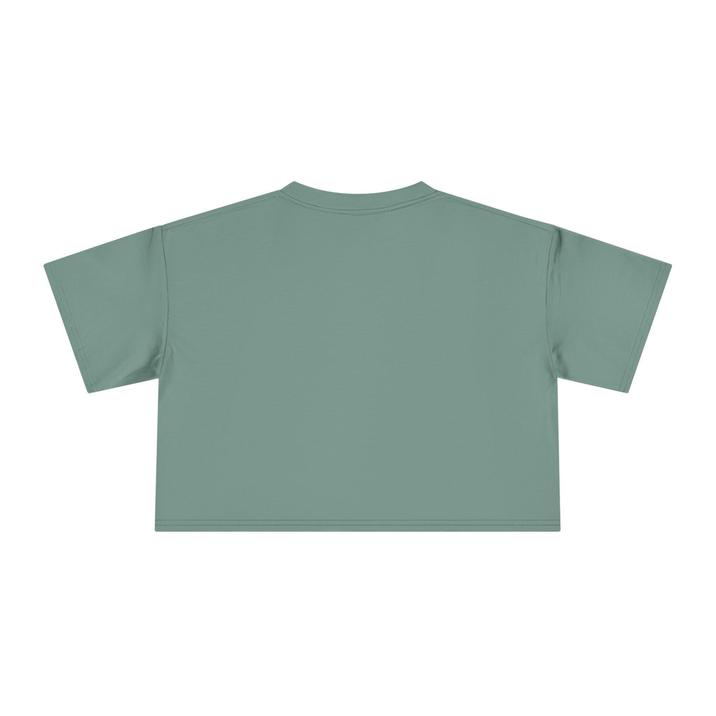 Women's Eagle Graphic Crop Tee – Minimal Center Chest Vintage Bird Top