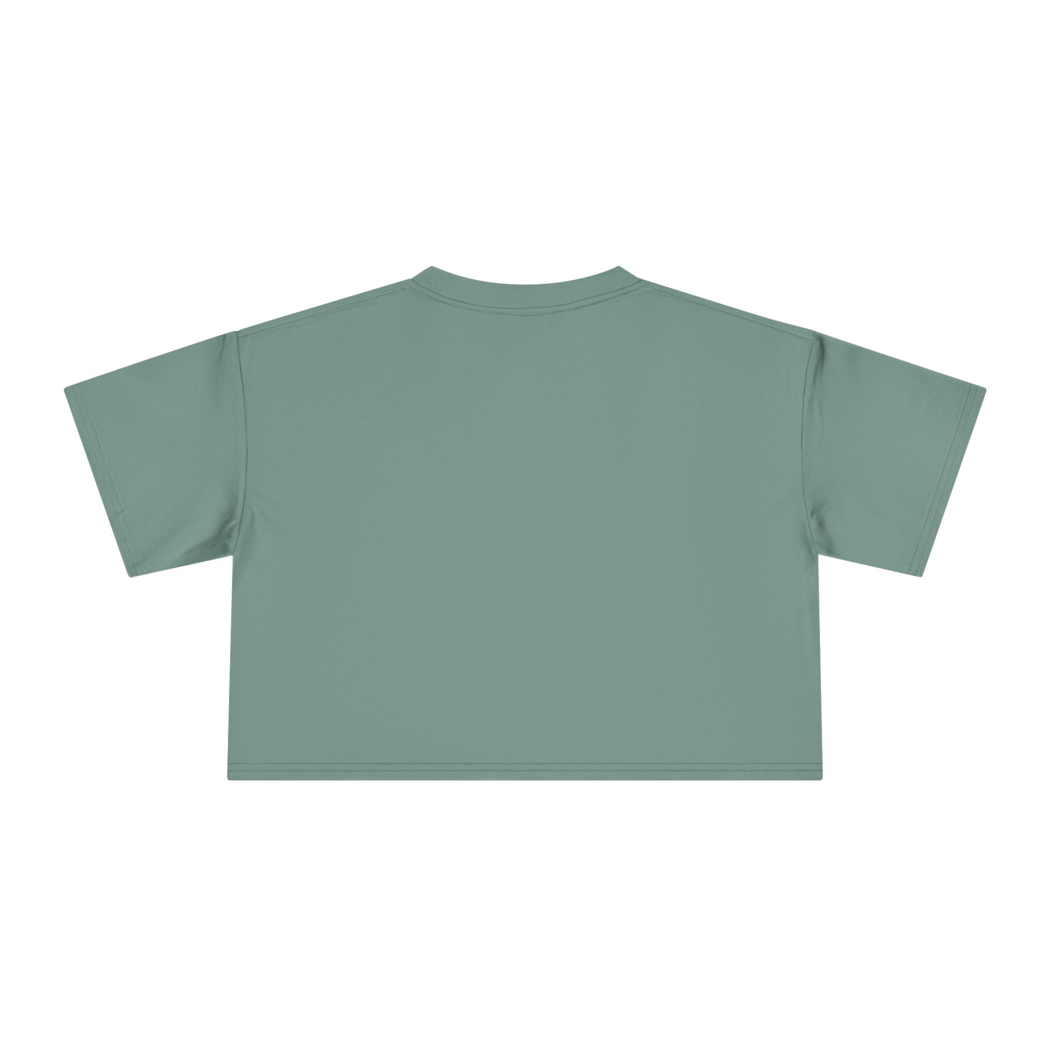 Women's Eagle Graphic Crop Tee – Minimal Center Chest Vintage Bird Top