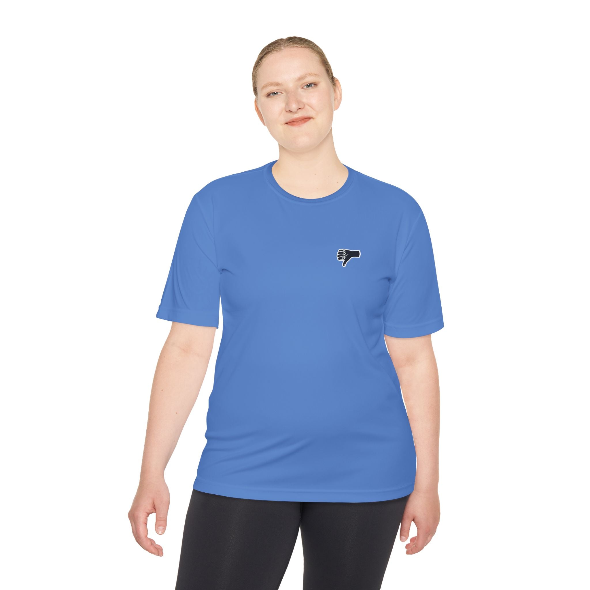 The AIR DRY thumbs down shirt.