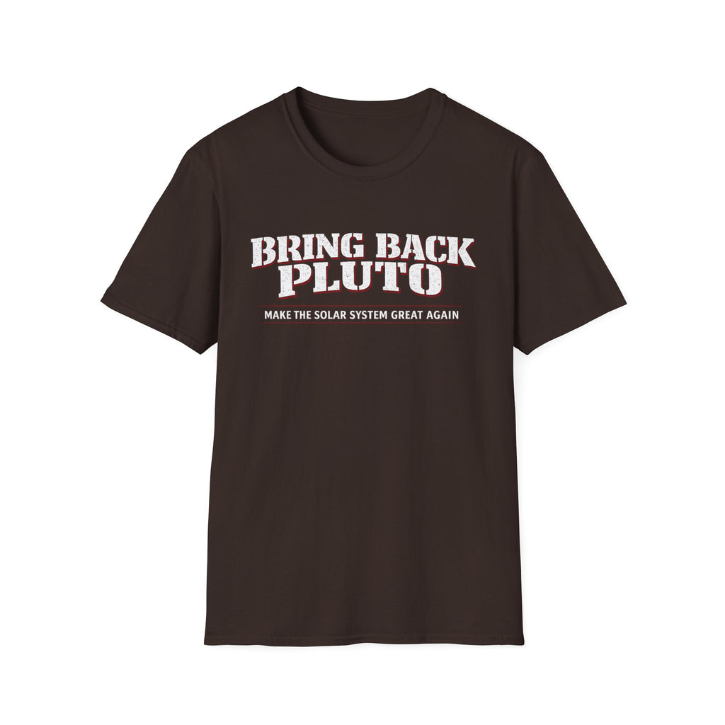 Bring Back Pluto T-Shirt — Retro Planetary Space Tee
