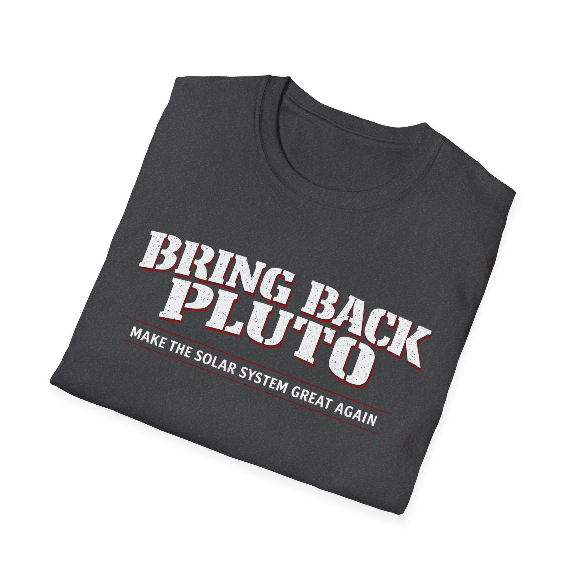Bring Back Pluto T-Shirt — Retro Planetary Space Tee