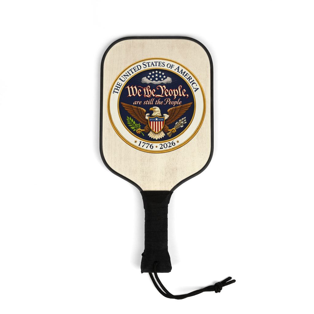 Patriotic 'We the People' Pickleball Paddle Set - 1776-2026 Anniversary Design