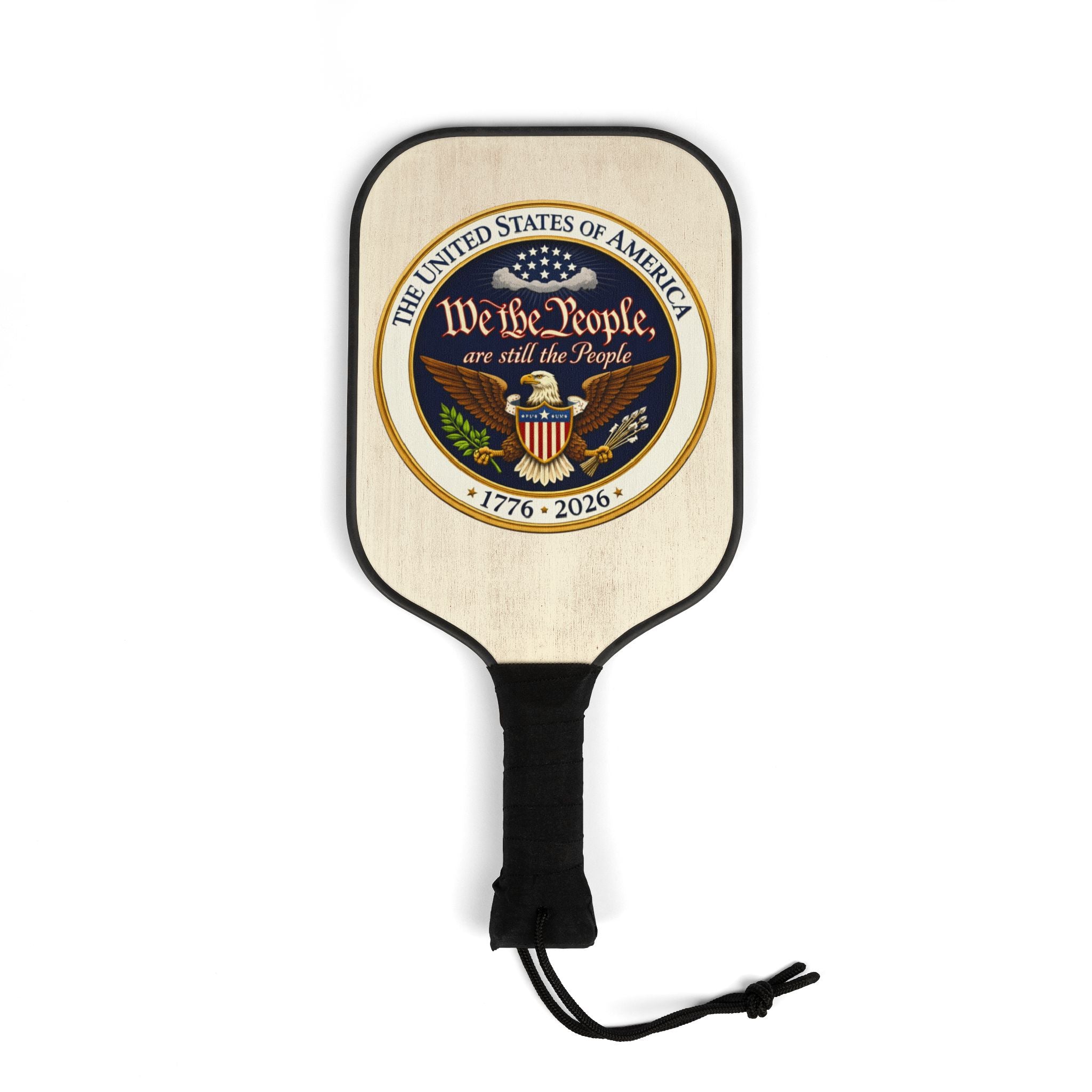 Patriotic 'We the People' Pickleball Paddle Set - 1776-2026 Anniversary Design