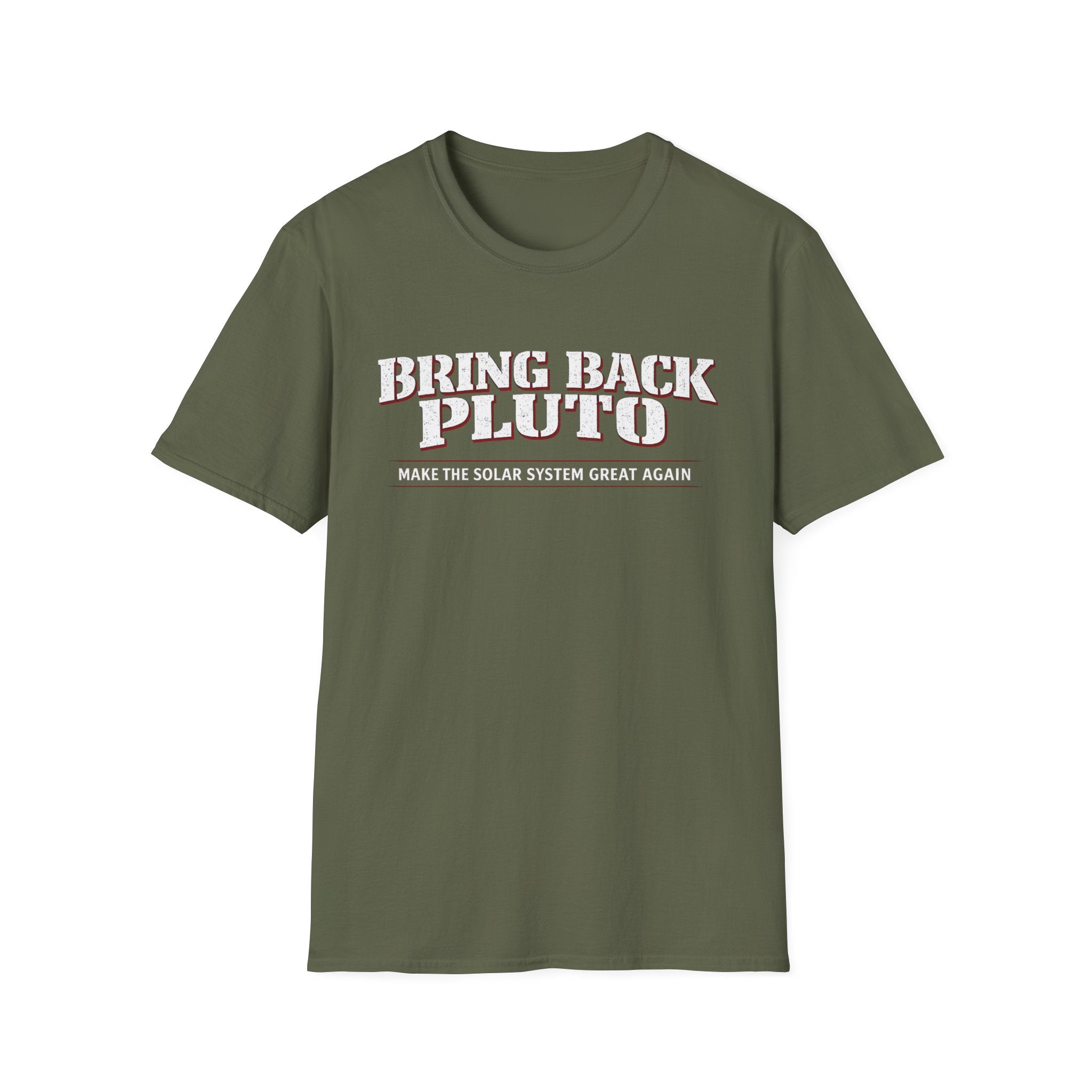 Bring Back Pluto T-Shirt — Retro Planetary Space Tee