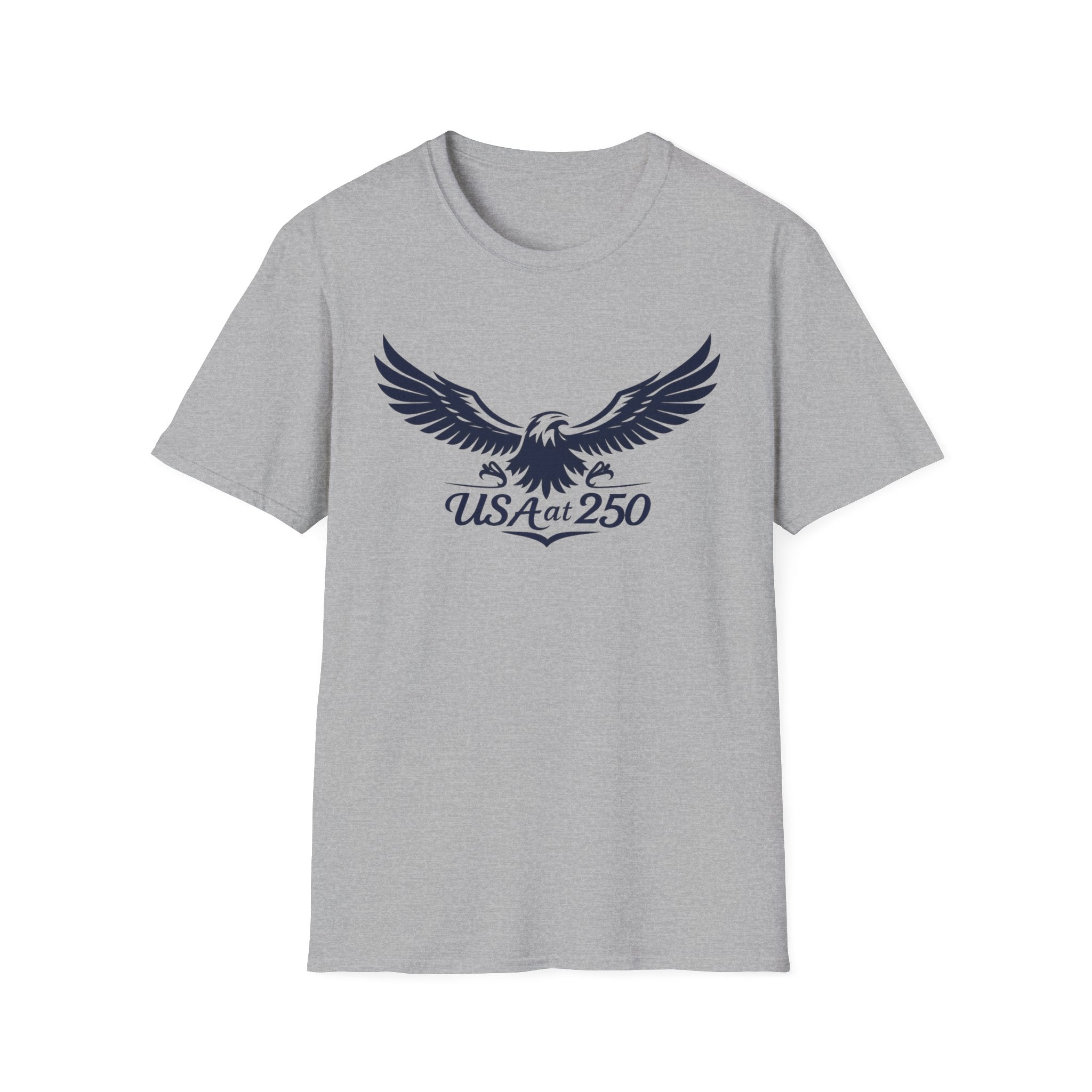 USA at 250 Eagle Lightweight T-Shirt — Patriotic 250th Anniversary Tee
