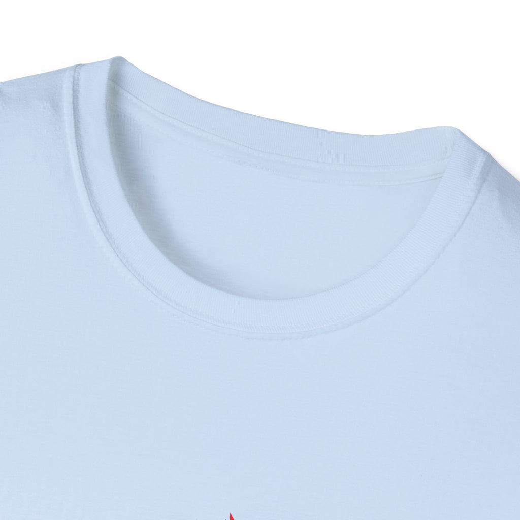 T‑Shirt — Small Red Eagle Chest Logo Tee