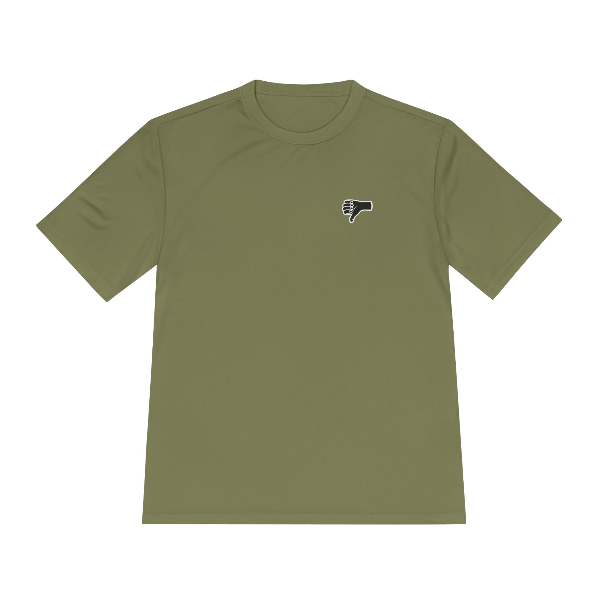 The AIR DRY thumbs down shirt.