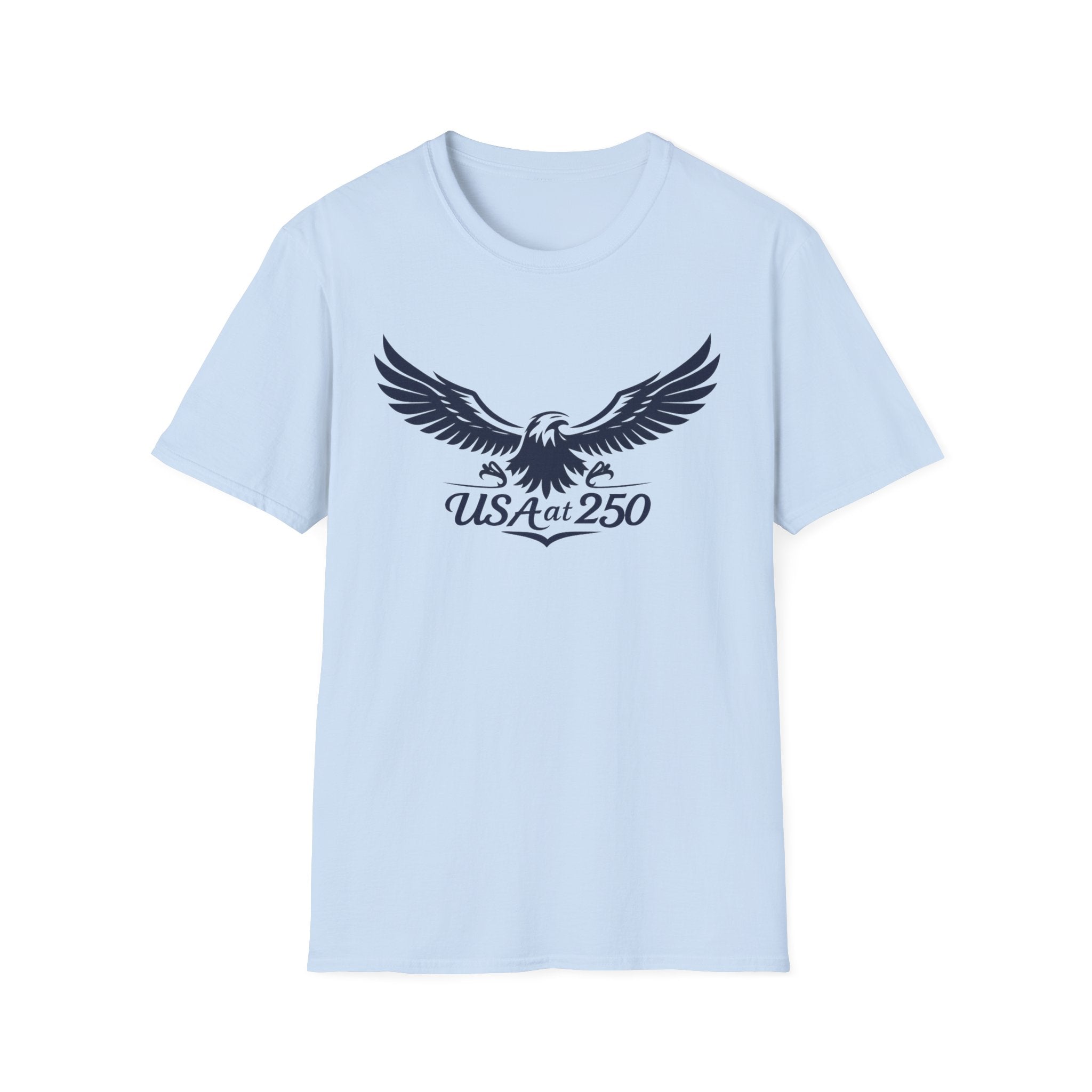 USA at 250 Eagle Lightweight T-Shirt — Patriotic 250th Anniversary Tee