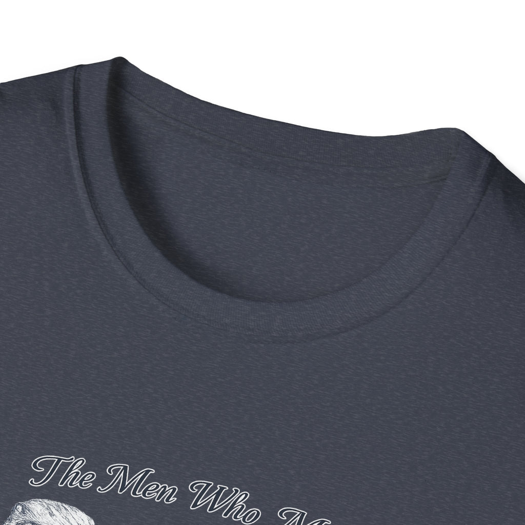 Mount Rushmore Christmas T-Shirt — "The Men Who Made America Great" Vintage Holiday Tee