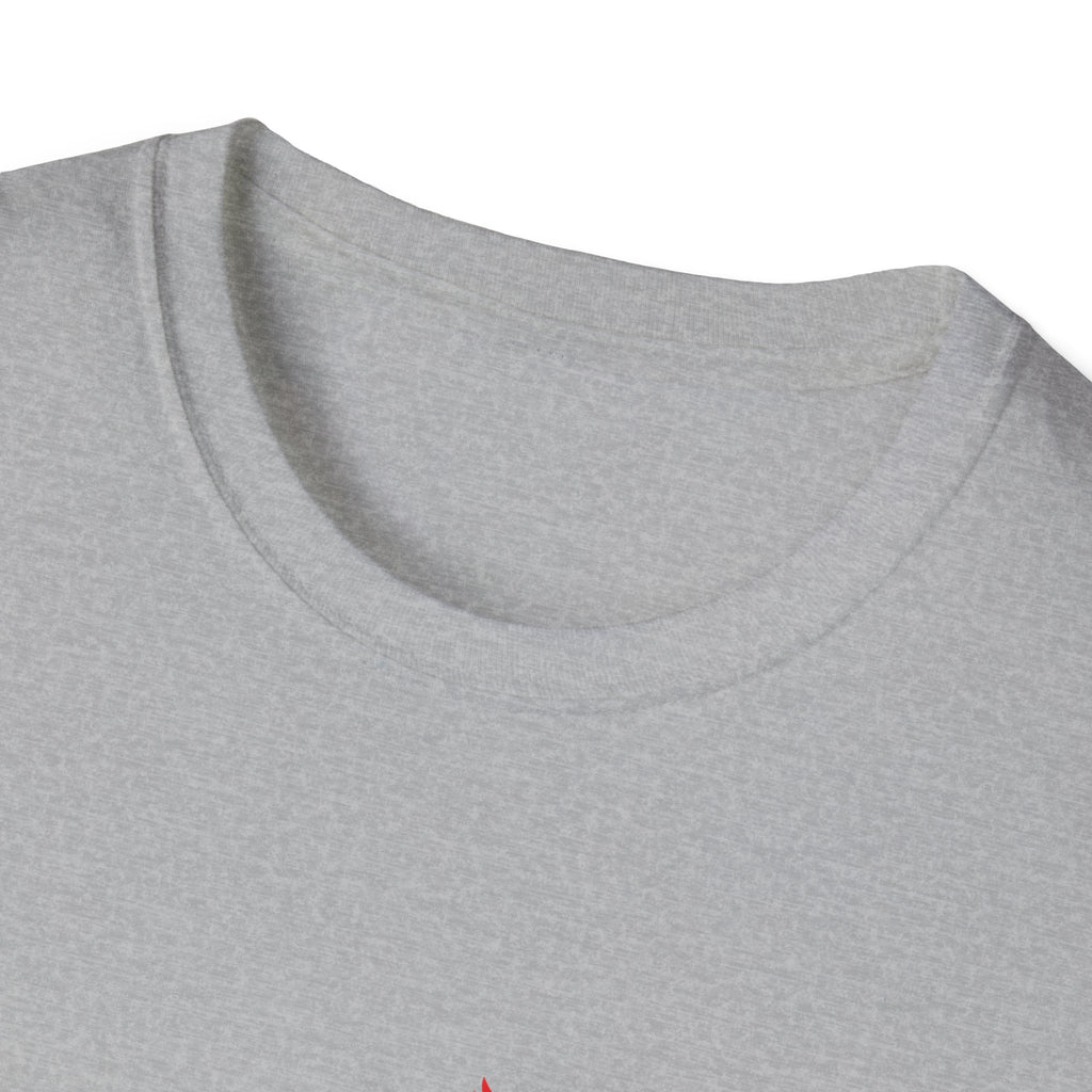 T‑Shirt — Small Red Eagle Chest Logo Tee