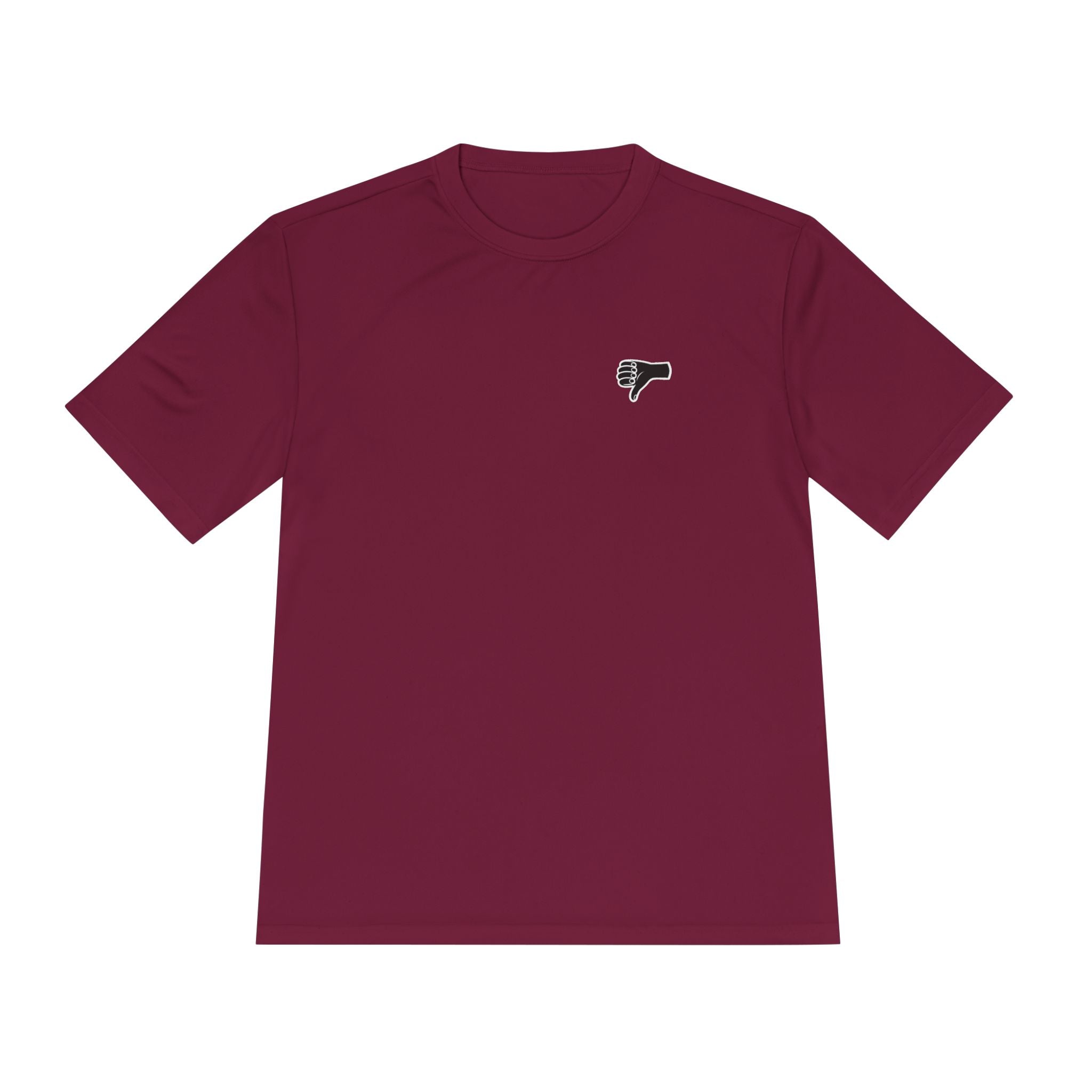The AIR DRY thumbs down shirt.