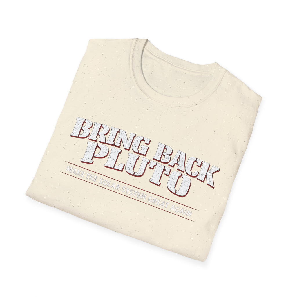 Bring Back Pluto T-Shirt — Retro Planetary Space Tee