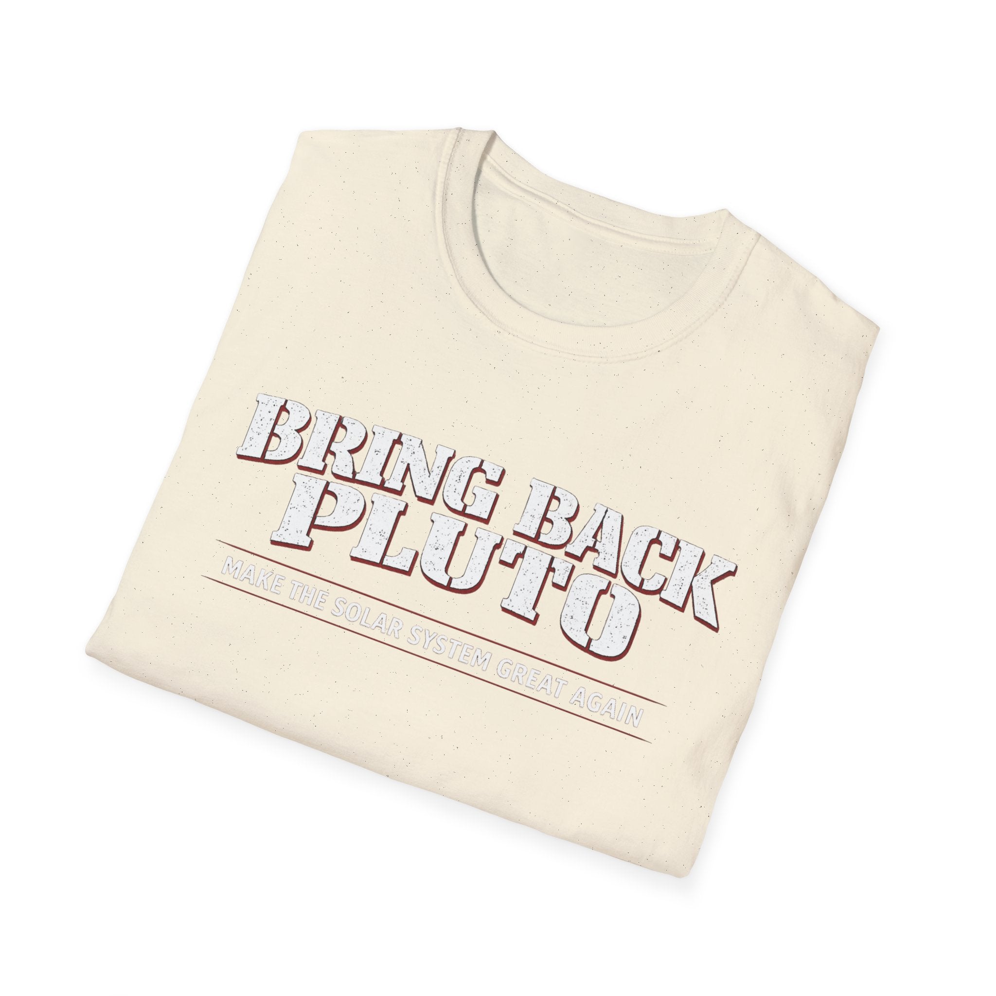 Bring Back Pluto T-Shirt — Retro Planetary Space Tee