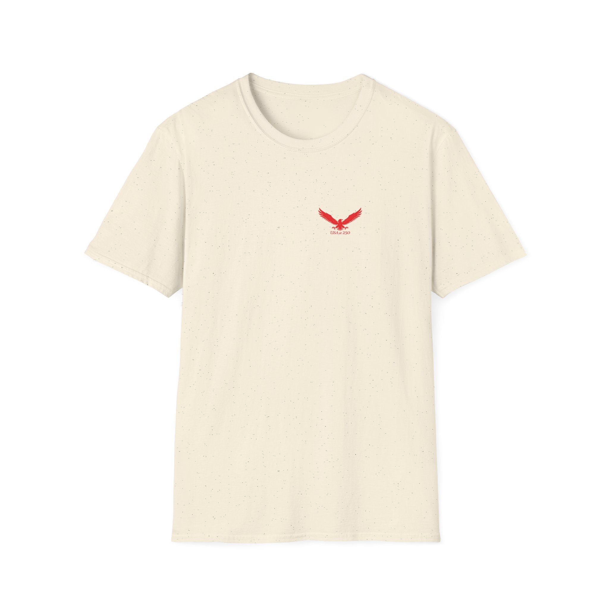 T‑Shirt — Small Red Eagle Chest Logo Tee
