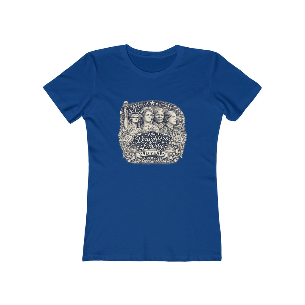 Boyfriend Tee — "Daughters of Liberty" Women's T‑Shirt