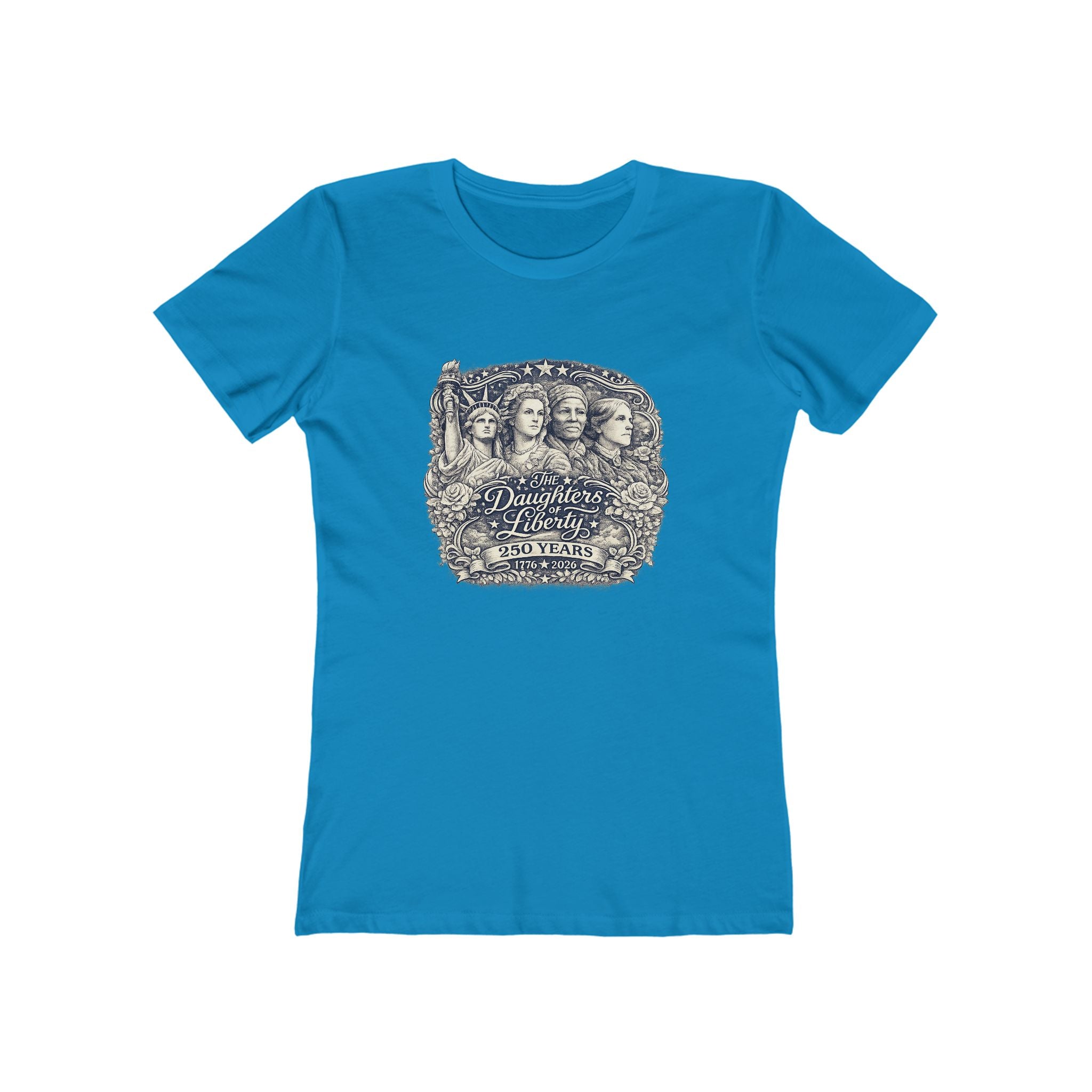 Boyfriend Tee — "Daughters of Liberty" Women's T‑Shirt