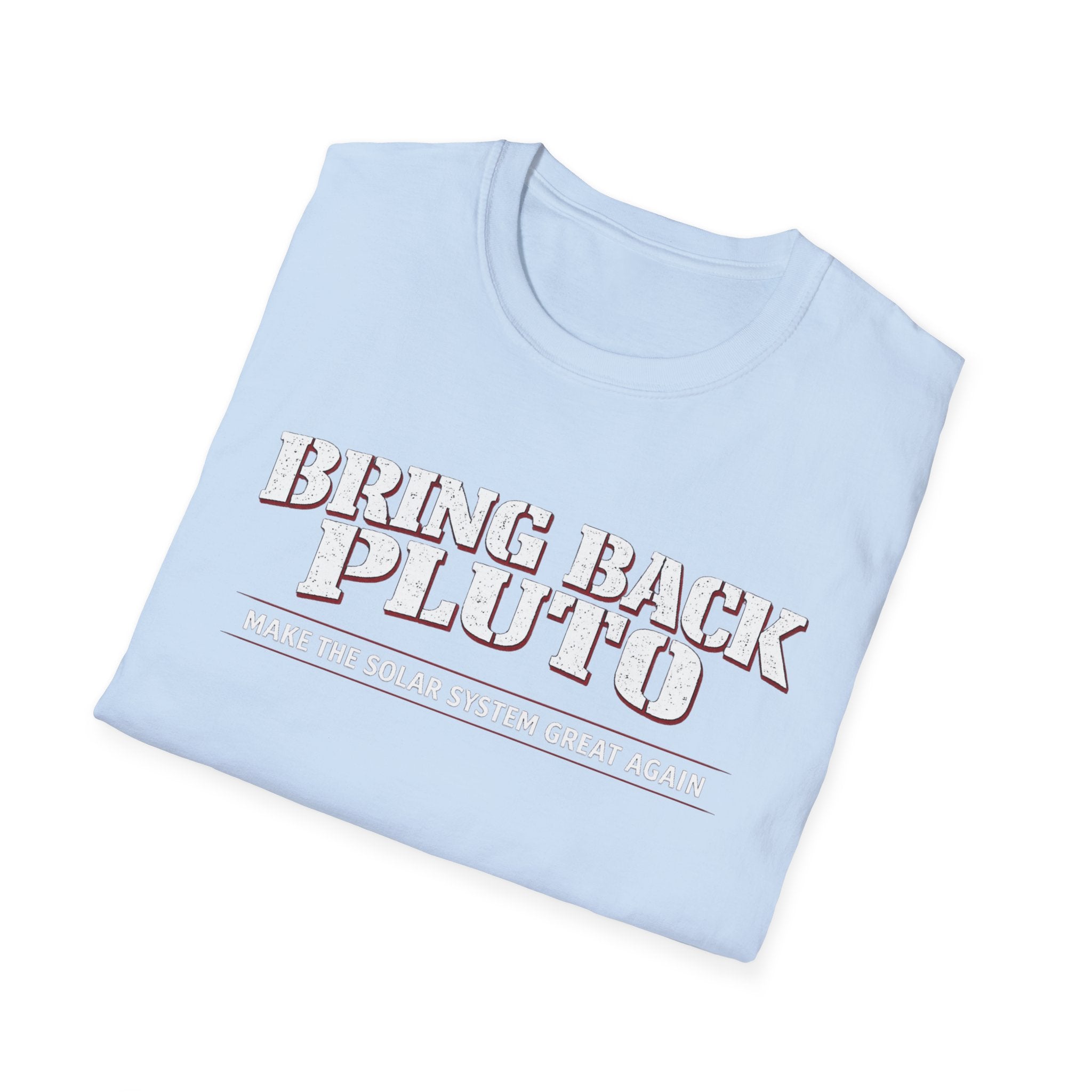 Bring Back Pluto T-Shirt — Retro Planetary Space Tee