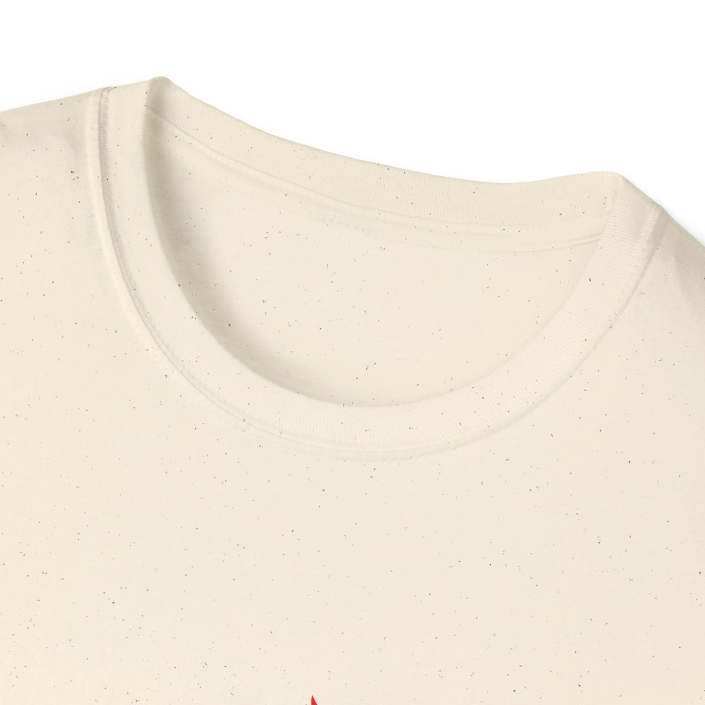 T‑Shirt — Small Red Eagle Chest Logo Tee